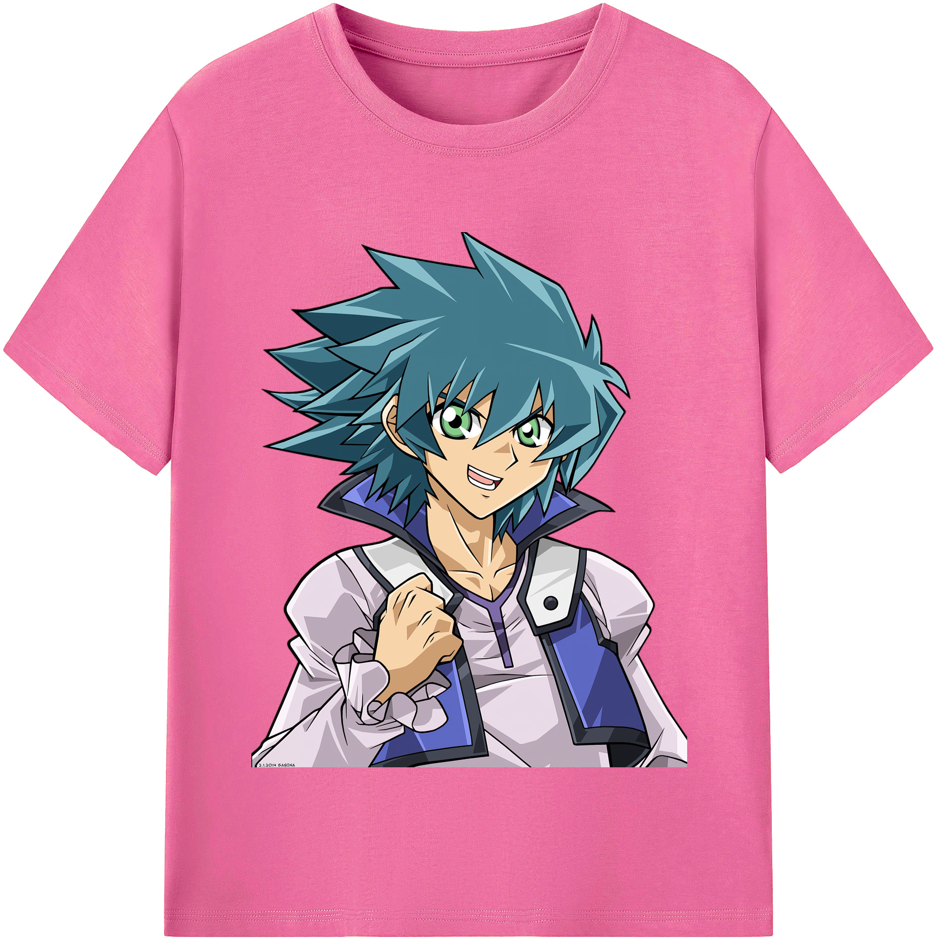 （画像用） 遊☆戯☆王 Yu-Gi-Oh! レディースカジュアルプリントTシャツ（綿100％）